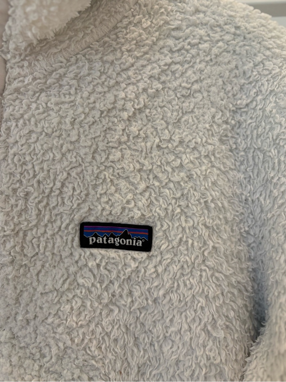 Patagonia White Quarter Zip - Picture 2 of 7